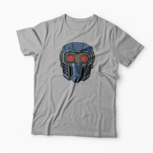 Tricou Mască Star Lord - Bărbați-Gri