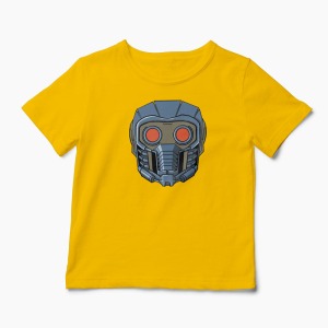 Tricou Mască Star Lord - Copii-Galben