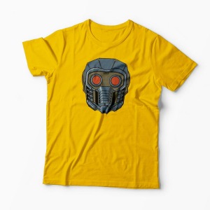 Tricou Mască Star Lord - Bărbați-Galben