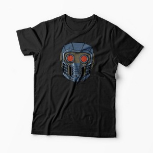 Tricou Mască Star Lord - Bărbați-Negru