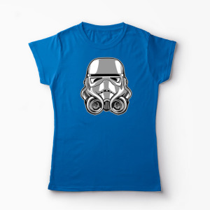 Tricou Mașini Tunate Turbotrooper - Femei-Albastru Regal