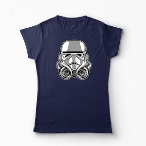 Tricou Mașini Tunate Turbotrooper - Femei-Bleumarin