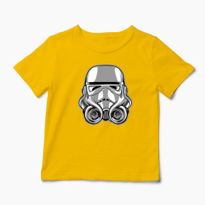 Tricou Mașini Tunate Turbotrooper - Copii-Galben