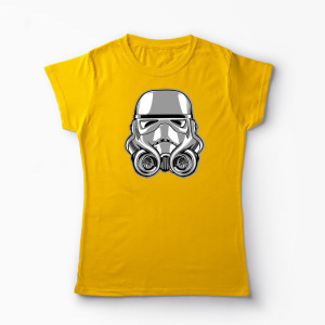 Tricou Mașini Tunate Turbotrooper - Femei-Galben