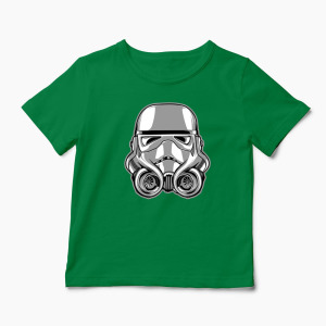 Tricou Mașini Tunate Turbotrooper - Copii-Verde