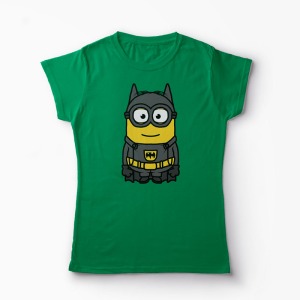 Tricou Minion Batman - Femei-Verde