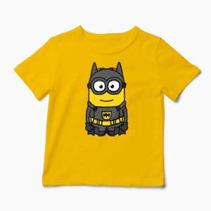 Tricou Minion Batman - Copii-Galben