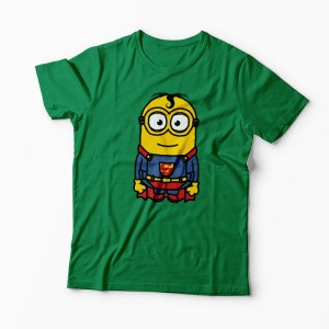 Tricou Minion Superman - Bărbați-Verde