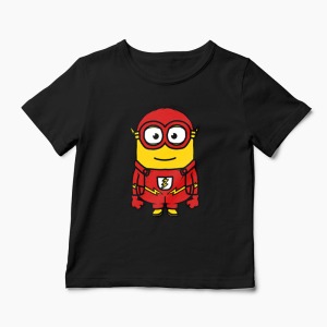 Tricou Minion The Flash - Copii-Negru