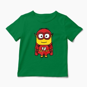 Tricou Minion The Flash - Copii-Verde