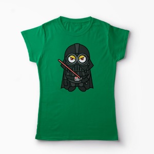 Tricou Minion Vader - Femei-Verde