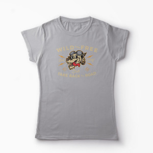 Tricou Motorhead Bad Wolf - Femei-Gri