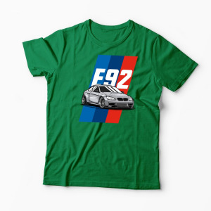 Tricou Personalizat BMW E 92 - Bărbați-Verde