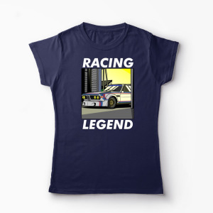 Tricou Personalizat BMW E9 Legend - Femei-Bleumarin