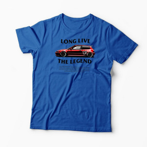 Tricou Personalizat Civic EG6 The Legend - Bărbați-Albastru Regal