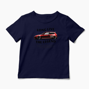 Tricou Personalizat Civic EG6 The Legend - Copii-Bleumarin