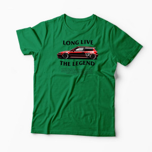 Tricou Personalizat Civic EG6 The Legend - Bărbați-Verde