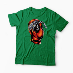 Tricou Personalizat Deadpool Tupac - Bărbați-Verde