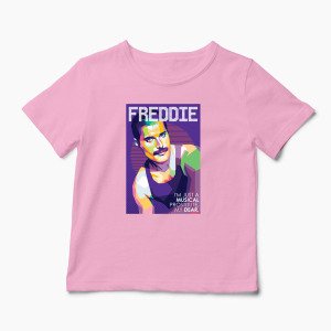 Tricou Personalizat Freddie - I'm Just a Musical... - Copii-Roz