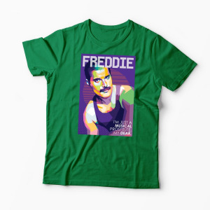 Tricou Personalizat Freddie - I'm Just a Musical... - Bărbați-Verde