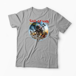 Tricou Personalizat God Of War The Spartan - Bărbați-Gri