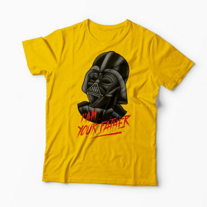 Tricou Personalizat I Am Your Father - Bărbați-Galben