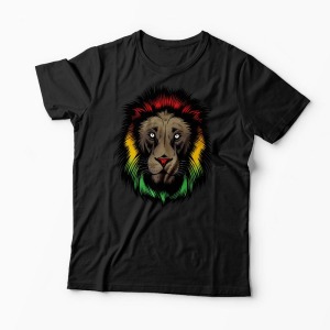 Tricou Personalizat Iron Lion Zion - Bărbați-Negru