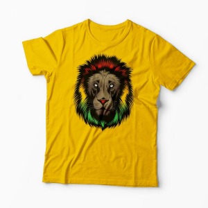 Tricou Personalizat Iron Lion Zion - Bărbați-Galben