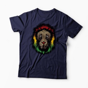 Tricou Personalizat Iron Lion Zion - Bărbați-Bleumarin