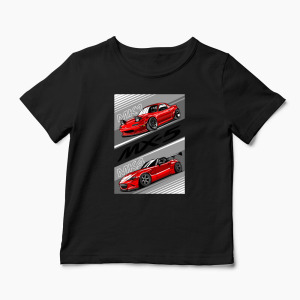 Tricou Personalizat Mazda MX-5 NA ND - Copii-Negru