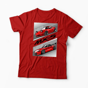 Tricou Personalizat Mazda MX-5 NA ND - Bărbați-Roșu