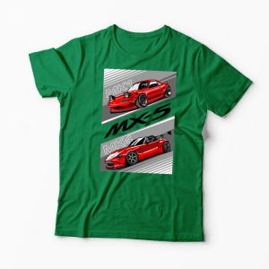 Tricou Personalizat Mazda MX-5 NA ND - Bărbați-Verde