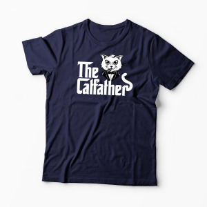 Tricou Personalizat The Catfather - Bărbați-Bleumarin