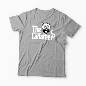 Tricou Personalizat The Catfather - Bărbați-Gri