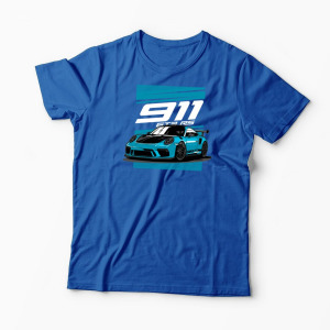 Tricou Mașină 911 GT3 RS - Bărbați-Albastru Regal