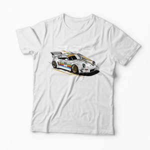 Tricou Porsche 964 RWB - Bărbați-Alb