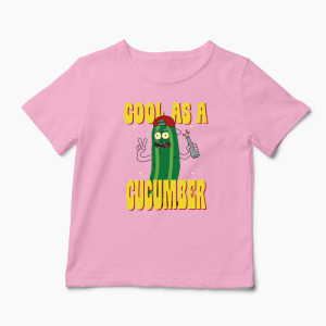 Tricou Rick and Morty Cool As A Cucumber - Copii-Roz