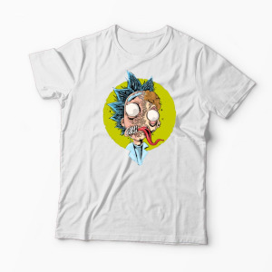 Tricou Rick Sanchez Fusion Venom - Bărbați-Alb