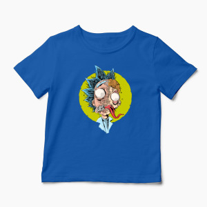 Tricou Rick Sanchez Fusion Venom - Copii-Albastru Regal