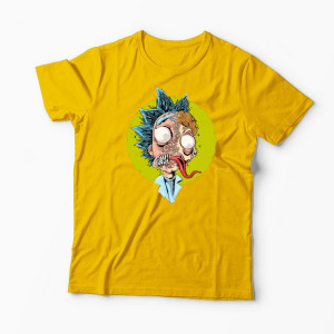 Tricou Rick Sanchez Fusion Venom - Bărbați-Galben