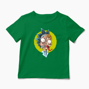 Tricou Rick Sanchez Fusion Venom - Copii-Verde