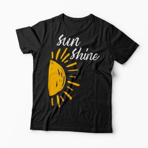 Tricou Set Mama Fica - You Are My Sun Shine - Copii-Negru