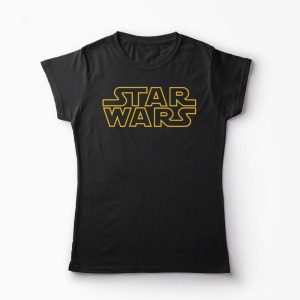 Tricou Star Wars - Femei-Negru