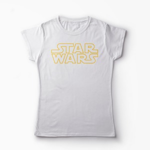 Tricou Star Wars - Femei-Alb