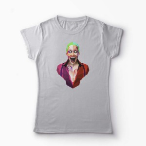 Tricou Suicide Squad Clown - Femei-Gri