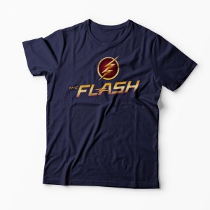 Tricou The Flash Logo - Bărbați-Bleumarin