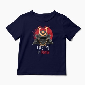 Tricou Trust Me I'm Ronin - Copii-Bleumarin