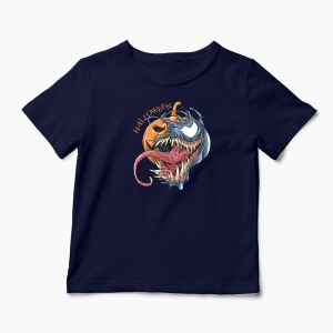 Tricou Venom Halloween - Copii-Bleumarin