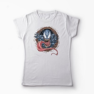 Tricou Venom Rise - Femei-Alb