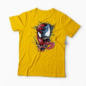 Tricou Venom vs. Spiderman - Bărbați-Galben